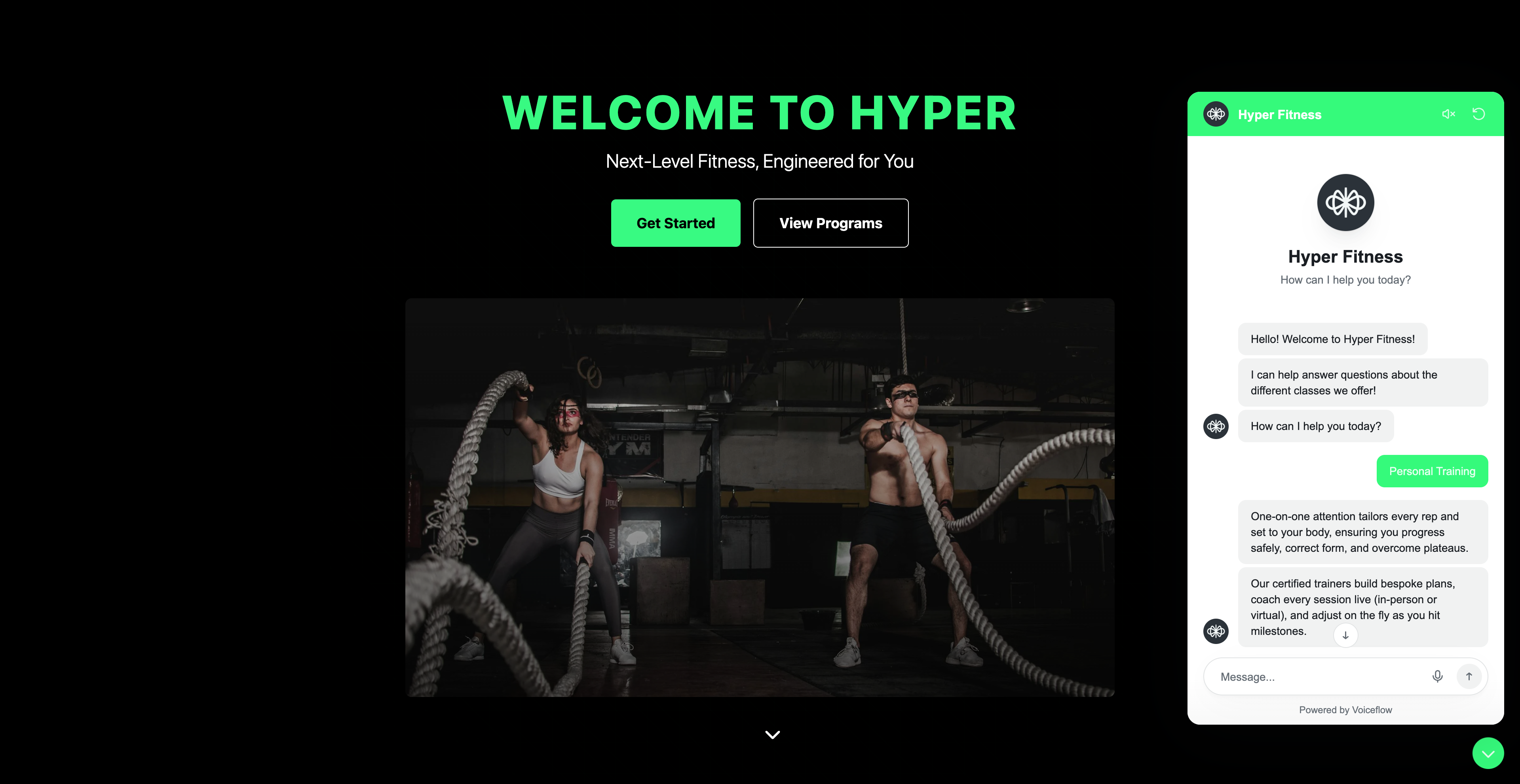Fitness Studio Site